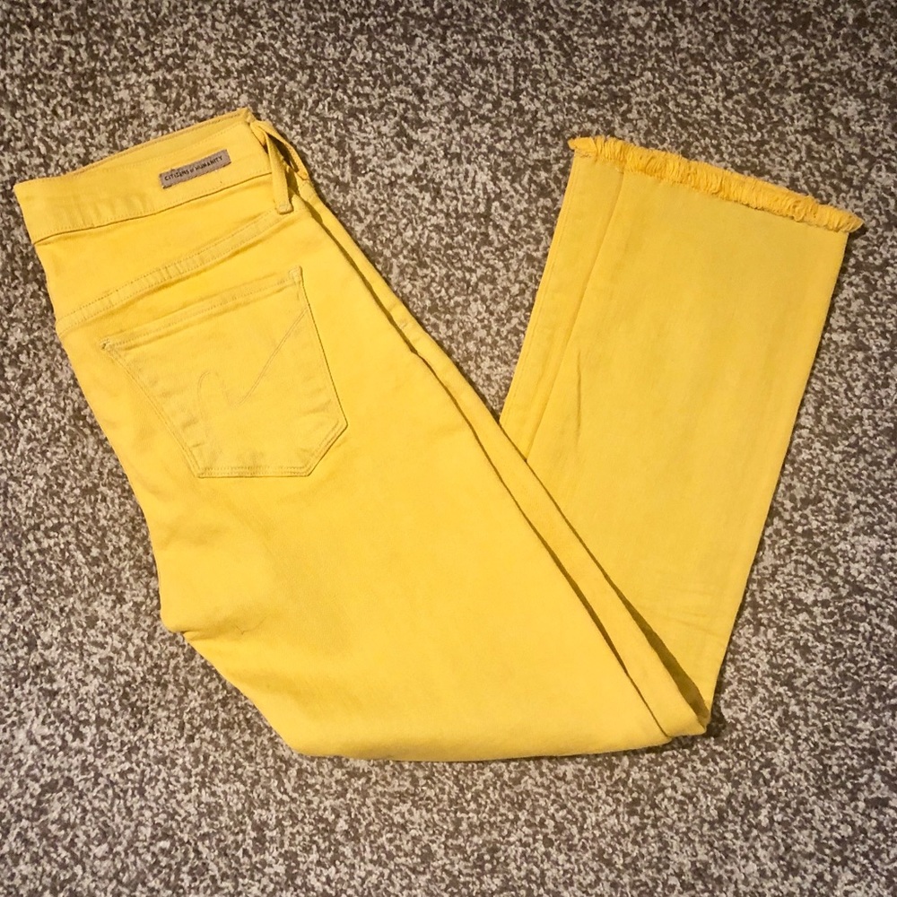 Current Elliot Cropped Jeans